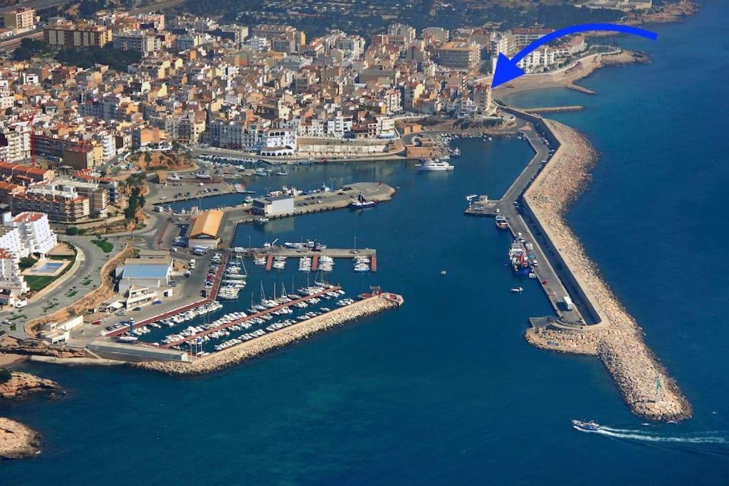 Charming Sea Front 3 Bedroom Apartment - Incredible Views! L'Ametlla de Mar Exterior foto