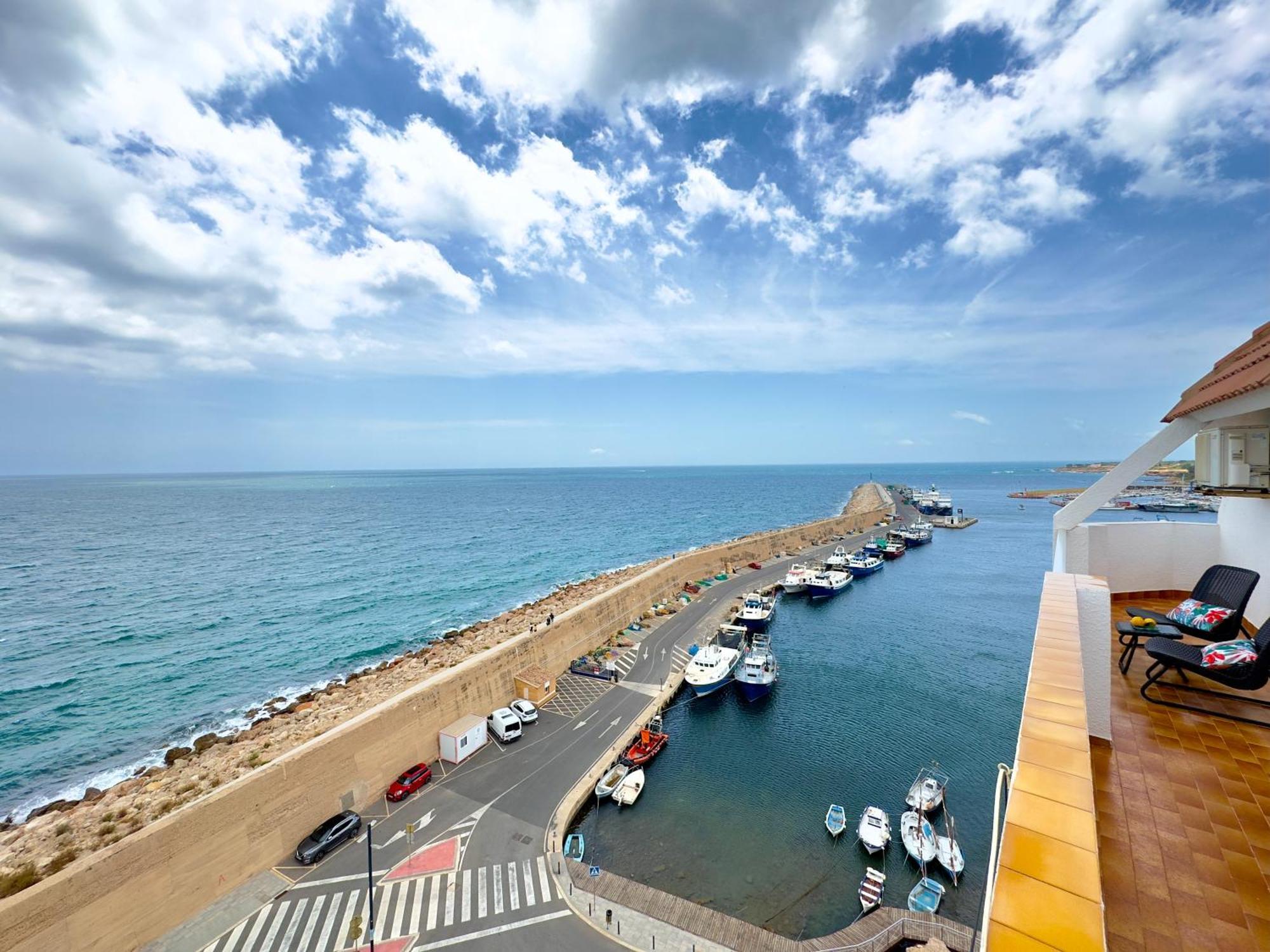 Charming Sea Front 3 Bedroom Apartment - Incredible Views! L'Ametlla de Mar Exterior foto